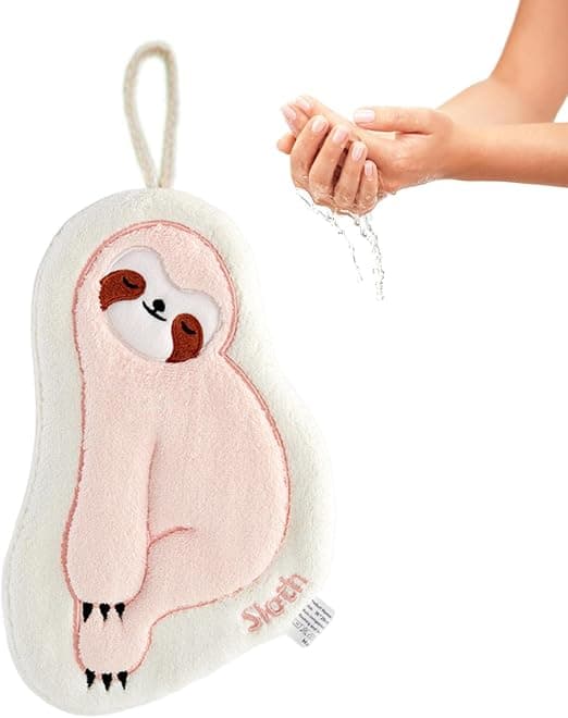 (Rosa) Lat Kökshandduk - Söt Korall Mikrofiber Tjock Diskhandduk - Tjock Hållbar Handduk för Kök, Vardagsrum