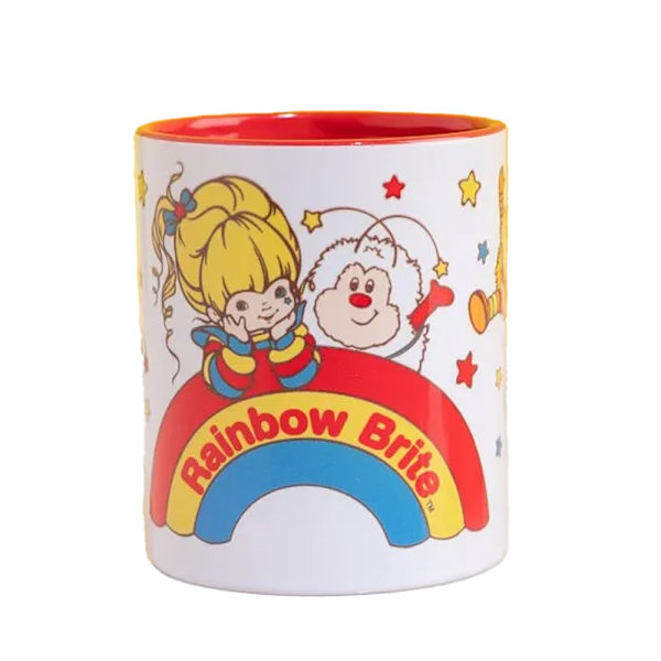 Rainbow Brite Inner Tvåfärgad Sprite Mugg One Size Vit Whit White One Size