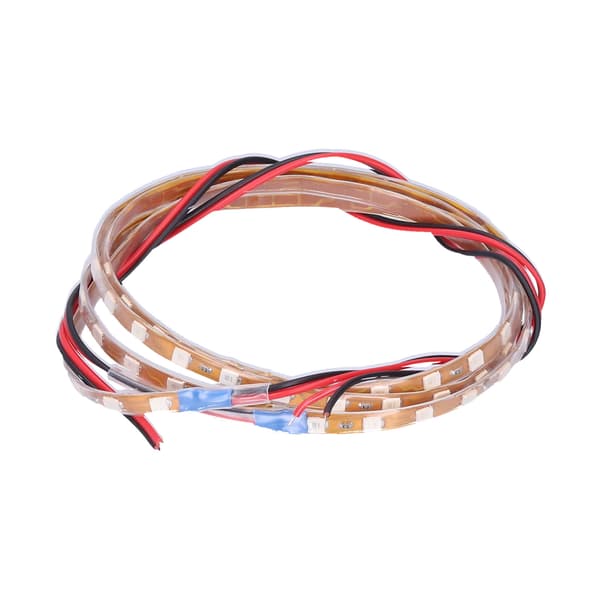90 cm LED Strip 90 Lamp Chips Decorative Ambient Lighting 12V Universal for Car Motorcycle Blue Light