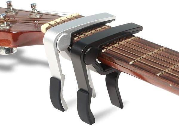 Guitar Capo, Alloy Capo til 6-strengs Folk, Elektrisk og Akustisk