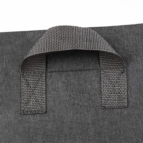 Foldable Felt Grow Bag - Black Svart black
