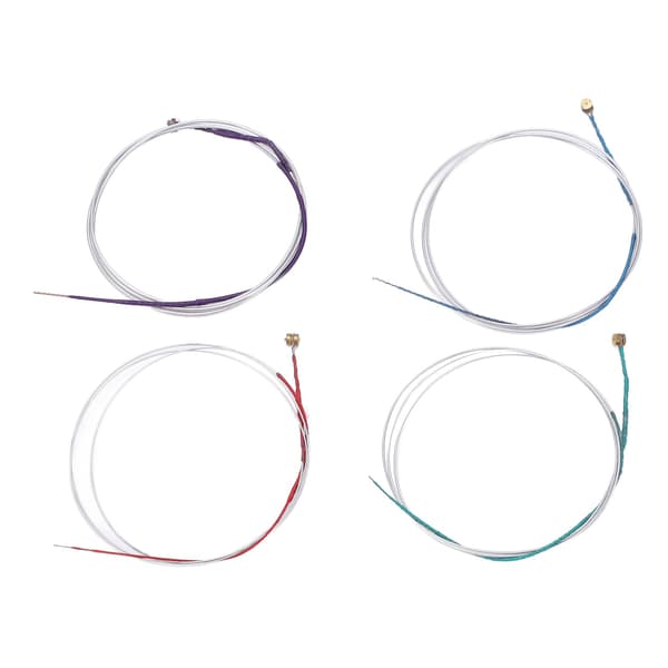 4 Pcs Viola Strings Set Replacement 4/4 Metal Viola Strings Musical Instrument Accessories