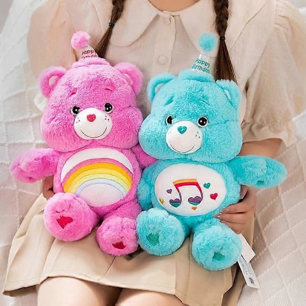 Care Bears Plush Toy Rainbow Bear Stuffed Animal Birthday Gift