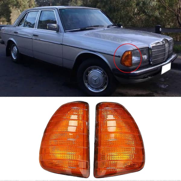 Turn Signal Lamp for Car W123 1976-1984 Yellow