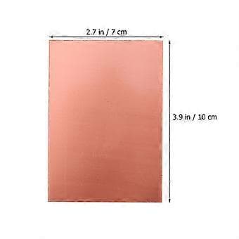 24 stk Kobberkledde Enkeltsidige Laminat PCB DIY Krets Prototypkort