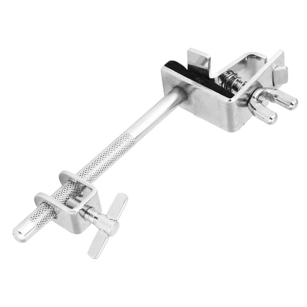 WC51 Cowbell Holder Jazz Drum Set Hoop Mounted Cowbell Clamp Up or Down Adjustment