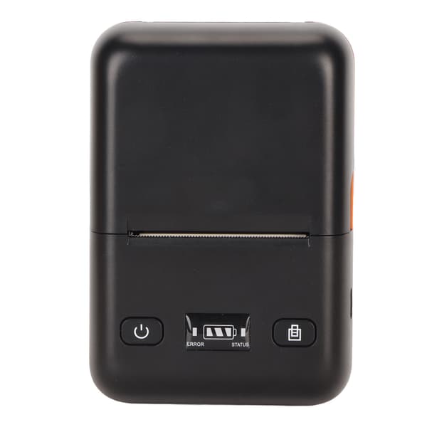 58mm Thermal Printer BT4.2 Connection 50 to 80mm/s 203DPI Type C Automatic Sleep and Wake Shipping Label Printer 100-240V US Plug