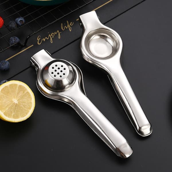 Manuell Citron Lime Press Fruktpress Limepress Metall För Citron Lime Apelsin Mandarin