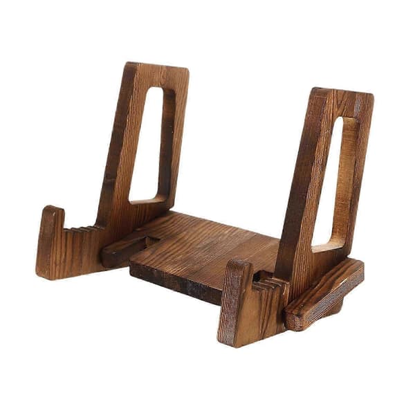 Vinylplade Display Stand Træ Album Display Rack til Plader Foto Notesbog - tfrf
