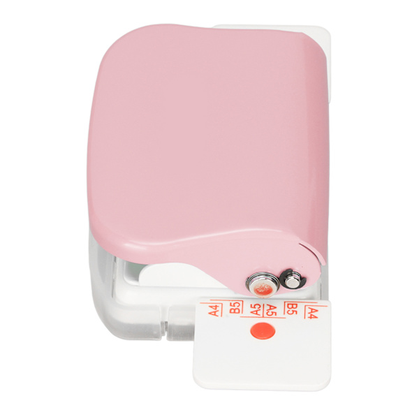 Mini Manuel Cinch Indbindingsmaskine - 6 Huller Pink