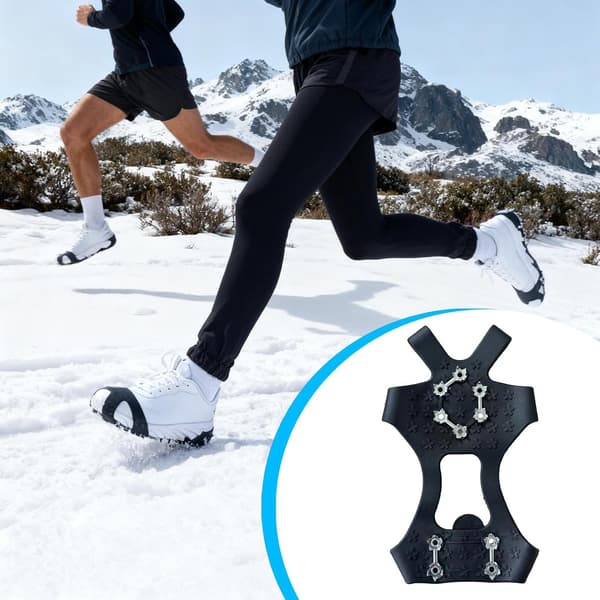 snøpigger 10 pigger med sklisikker trekkraft -
