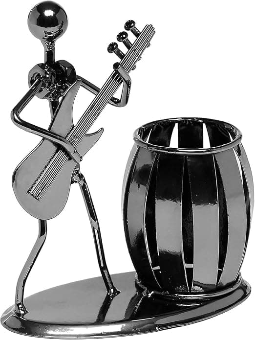 Musik Ironman penholder, multifunktionel metalpen_tfrf