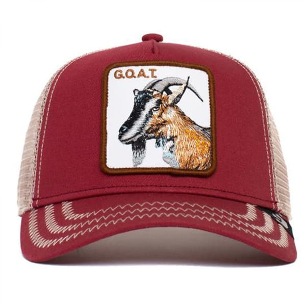 Unisex Dyre Mesh Trucker Cap Firkantet Patch Cap for