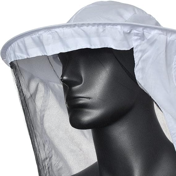 Heltäckande biodlingsdräkt (kamouflagegrön) anti-bi-dräkt
