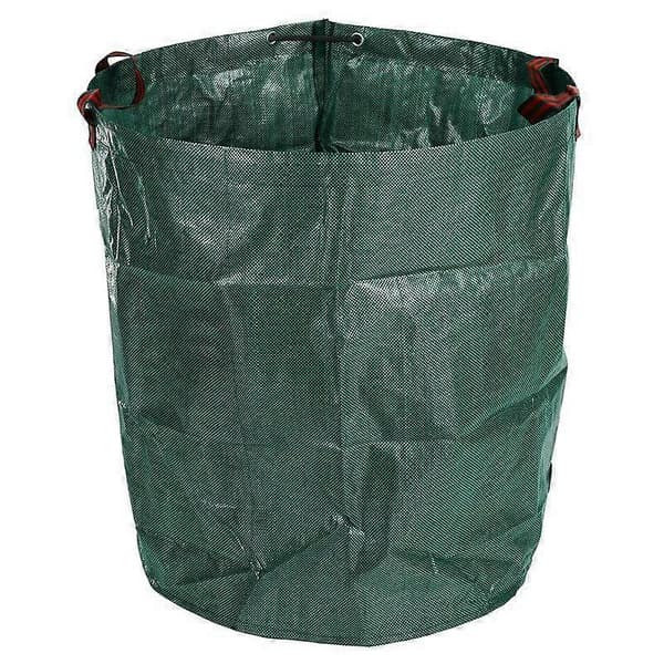270L Garden Waste Bag Strong Waterproof Robust Reusable Foldable Rubbish Bag Grass Bag