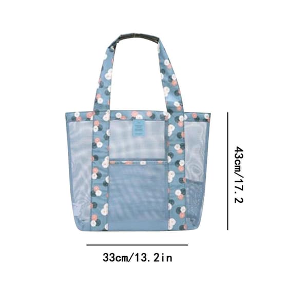 Outdoor Travel Suitcase Beach Mesh Bag Single Shoulder Large Capacity Beach Bag
