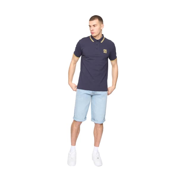 Crosshatch Herre Tillforth Jeansshorts 34R Lys Vask Light Wash 34R Light Wash 34R