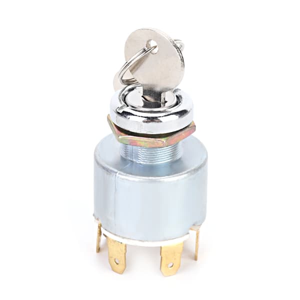 Universal 12V 4-position Ignition Switch with Keys for Car, Motorcycle, Bike, Boat