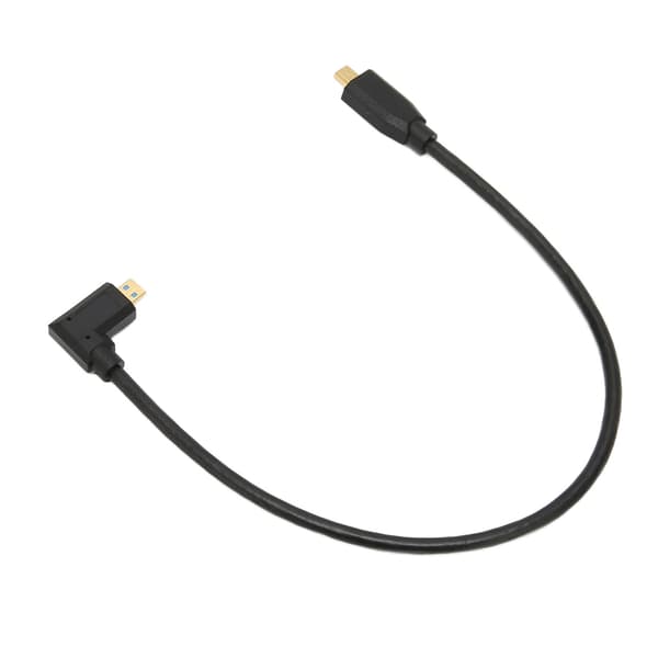 8K 60Hz Micro HD Multimedia Interface-kabel Høyre albue Micro HD Multimedia Interface hann til hann-ledning OD4.0mm