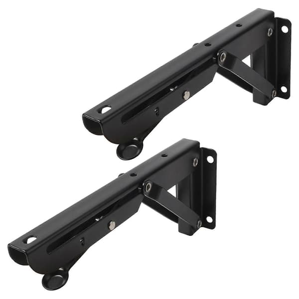 2 Pieces Under Desk Mouse Keyboard Tray Keyboard Bracket Extender Steel Keyboard Holder for Home Office Keyboard Platform