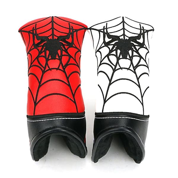 Square Mallet Putter Cover Golf Headcover for Taylormade Spider X [DB] Red A3 Red A3
