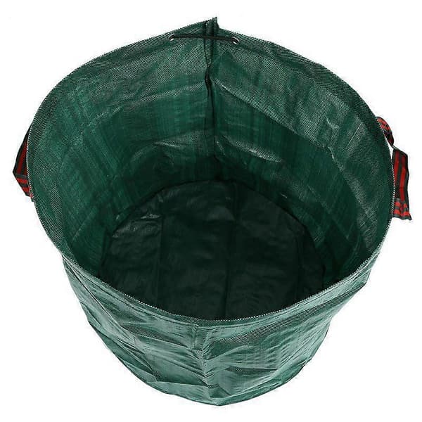 270L Garden Waste Bag Strong Waterproof Robust Reusable Foldable Rubbish Bag Grass Bag