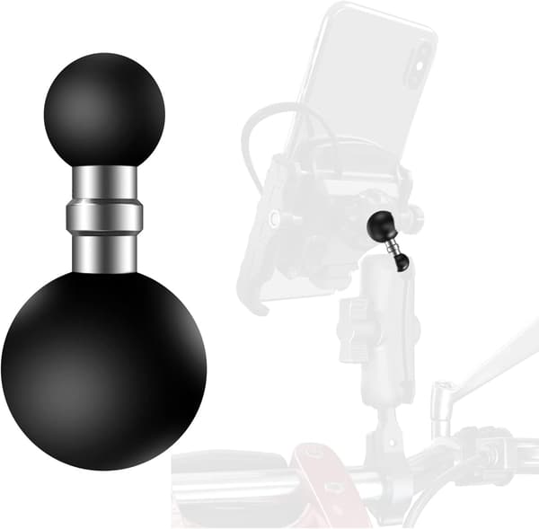 Motorsykkelfeste Dobbelthode Kuleadapter 17mm Doble Kuleleddsarmer Kompatible med RAM Du