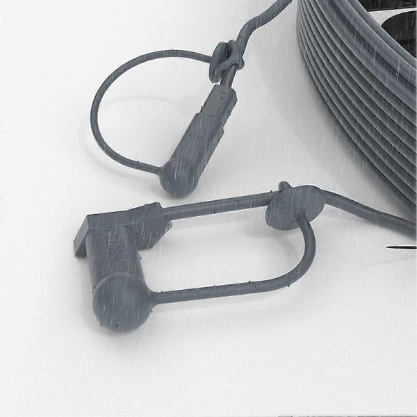 Cable End Caps Mounting Kit, Bushing, Dustproof Silicone Protectors for Cable Connectors