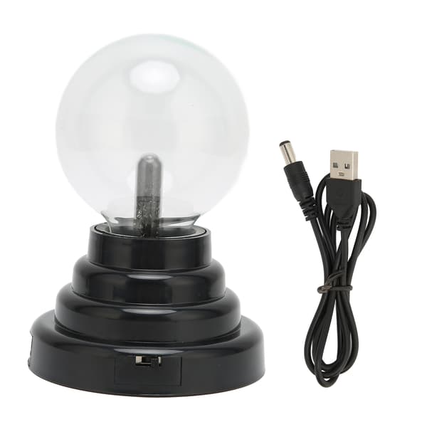 Plasma Light Touch Sensitive Electrostatic Neutralization Decorative Static Light Ball Lamp for Home Party 3 Inch Battery and USB Dual Use