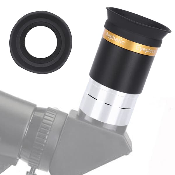 Fully Coated High Definition Wide Angle 62 Degree Lens Aspheric Eyepiece for 1.25 Inch Astronomical Telescope