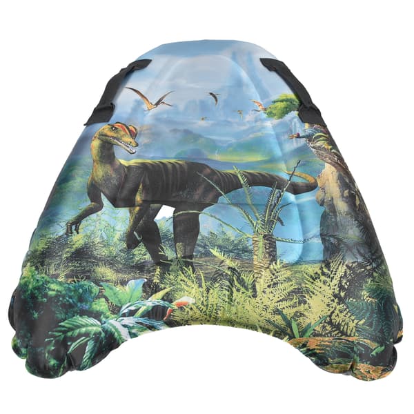 Portable Inflatable Floating Board Swimming Pool Beach Bodyboard for Kids Adults Dinosaur Pattern