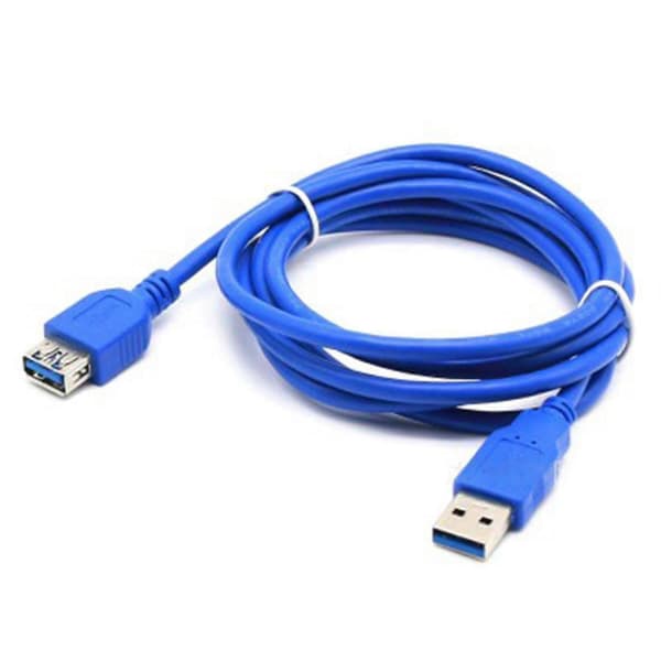 USB 3.0 Forlængerkabel 3m, Datakabel SuperSpeed Op Til 5 Gbit/s