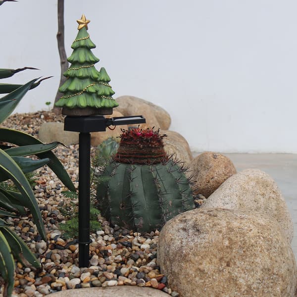 Christmas Decoration Solar Lawn Lamp Garden Christmas Tree Decor