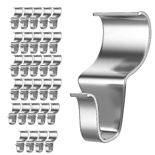 Vinyl Siding Hooks for Outdoor Hanging, Upgraded Heavy Duty Hooks for Siding 30 Pcs