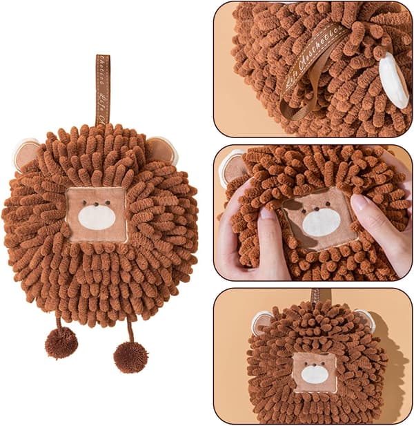 Mikrofiber Håndkle, Baderomshåndkle Hengende Håndkle, B
