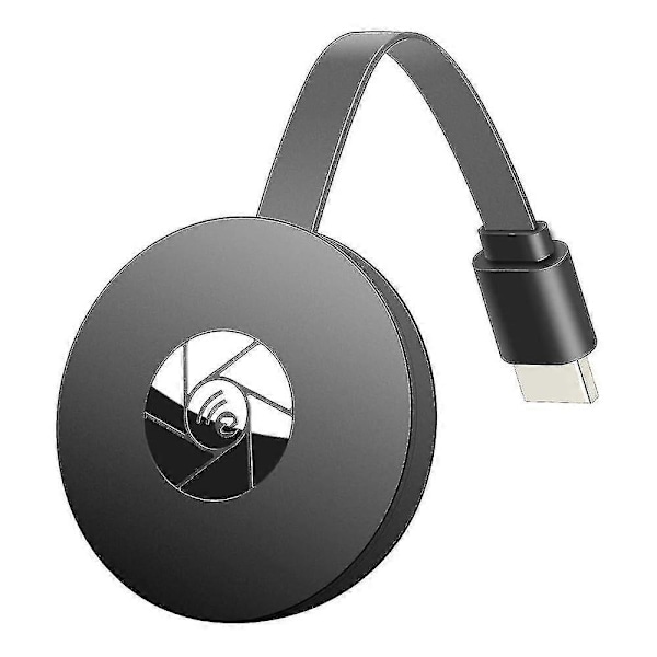 Bärbar Trådlös HDMI-skärmadapter, bärbar TV-mottagare som speglar skärmen från telefonen till stor skärm