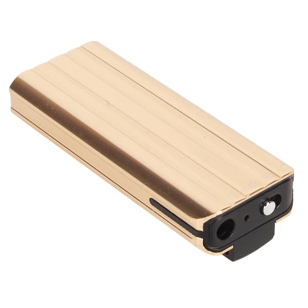 Mini Player HD Noise Reduction One-Button Recording Portable Small Voice Activated Recorder for Class Meeting Gold 16g