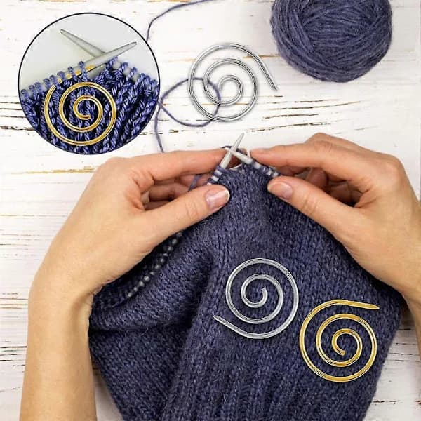 Spiral Kabelstrikkepind, Kabelpinde til Strikning