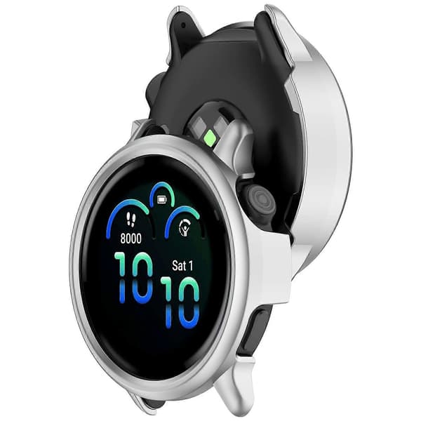 Skall til Garmin Vivoactive 6 Halvdekkende Hul Hardt PC Klokkebeskyttelse [DB] Flerfarget Sølv Multicolor Silver