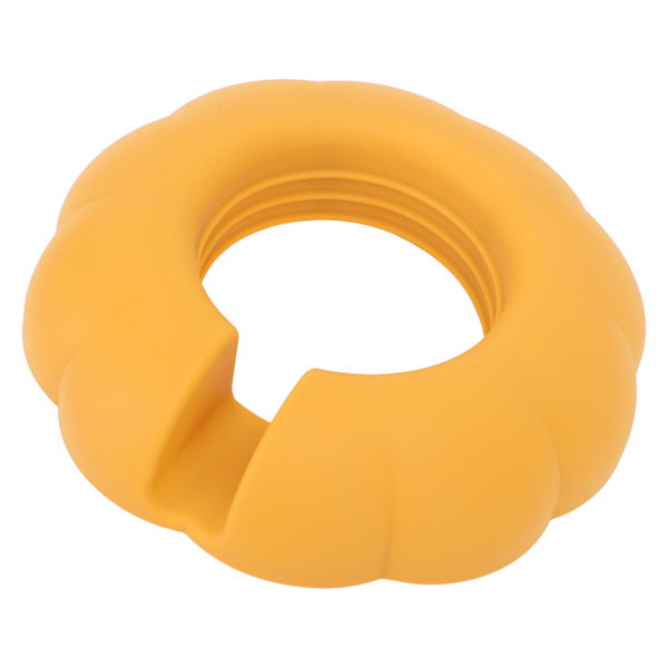 Silikon Delt Serveringsbrett 5 Rom Rund Snacksbeholder for 40oz Kopp Oransje