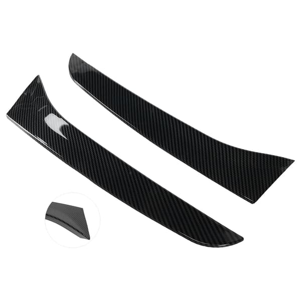 2 stk. bakre vindussidespoiler vinge i karbonfiberstil, erstatning for B7 Variant Kombi 2011-2015