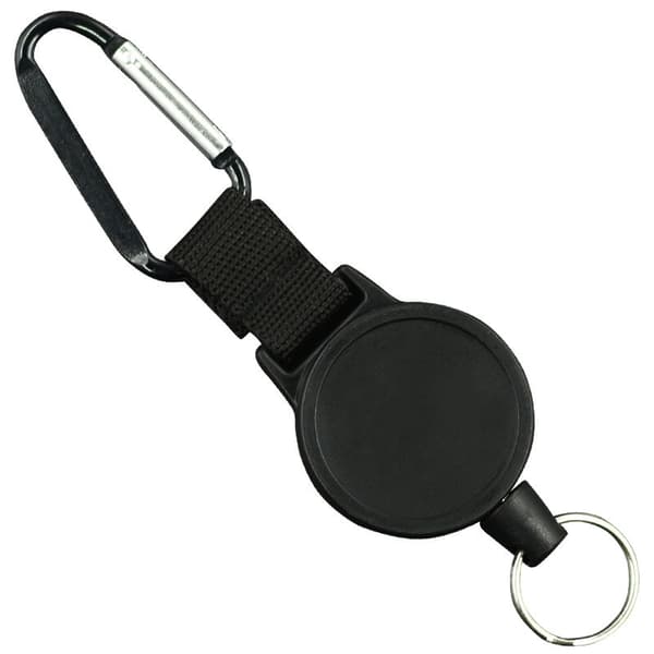 (2-pack) Högpresterande Infällbar Nyckelring Nycklar, Utomhuskarbinhake, Infällbar Hög Stretch Webbing Anti-stöld Infällbart Clip Spänne