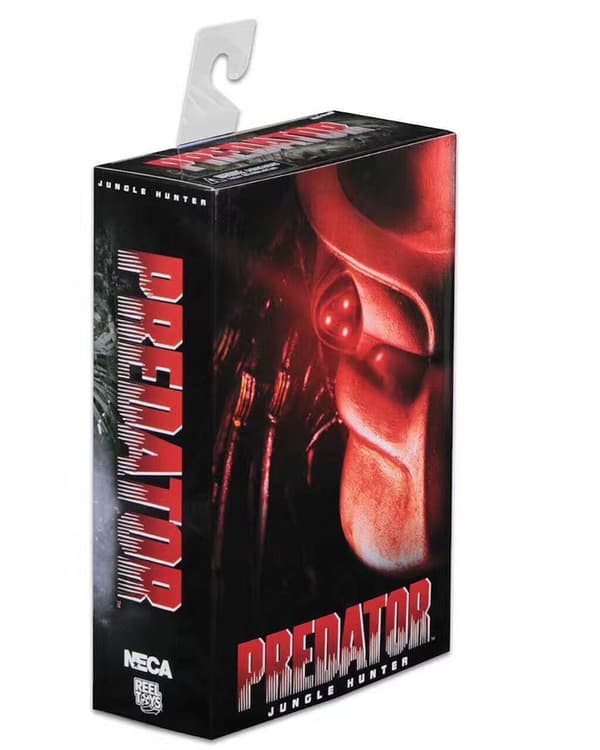 NECA Predator P1 Jungle Hunter 2.0 Deluxe Edition 18 cm Leddet Actionfigur