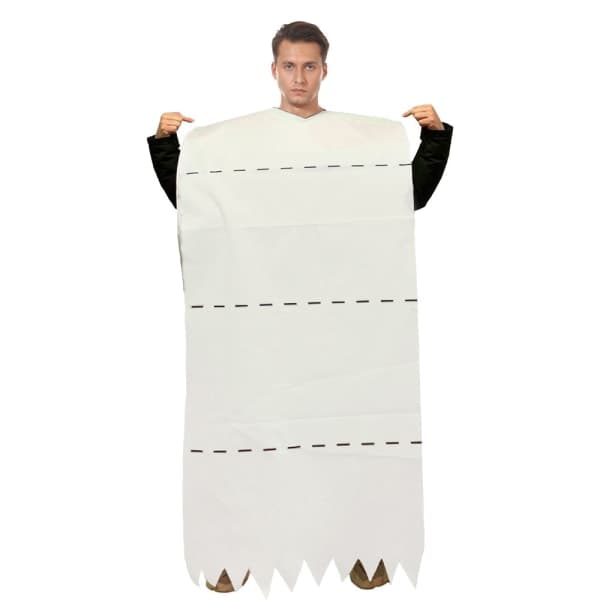Hauskat Halloween-asut aikuisille - WC-paperirulla