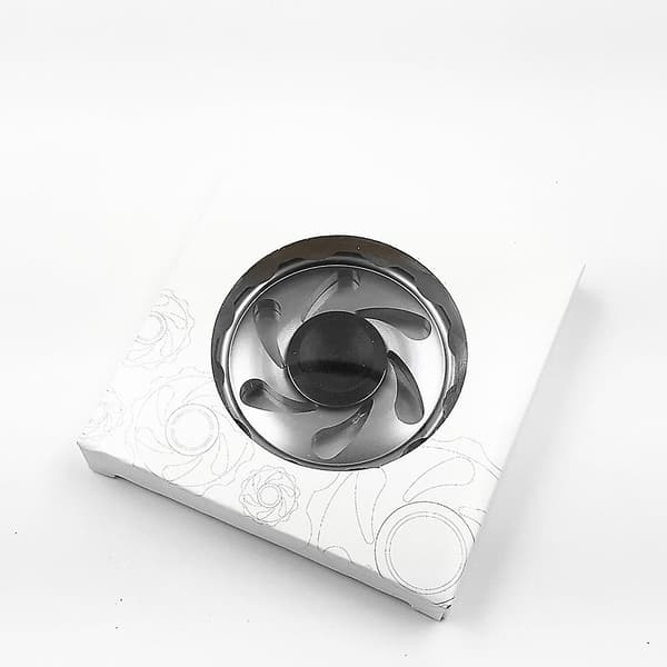 New Metal Aluminum Alloy Round EDC Hand Fidget Finger Spinner Gadgets Focus Tool Desk Toy Spin Widg
