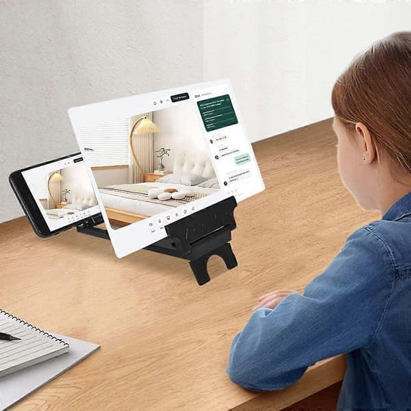Portable Phone Screen Magnifier with Anti-Radiation Technology, Visual Fatigue Reduction, HD Compatible Screen Magnifier