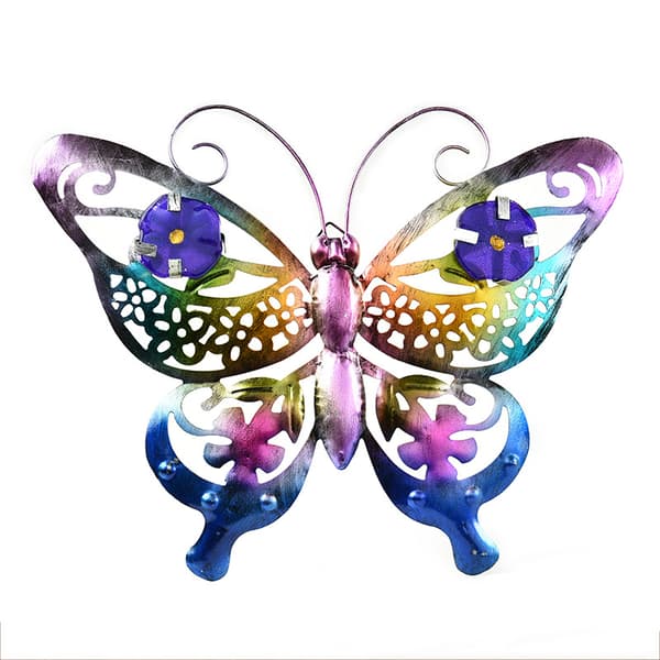 3D Metal Butterfly Shape, Butterfly Sculpture Wall Decor for Indoor Use