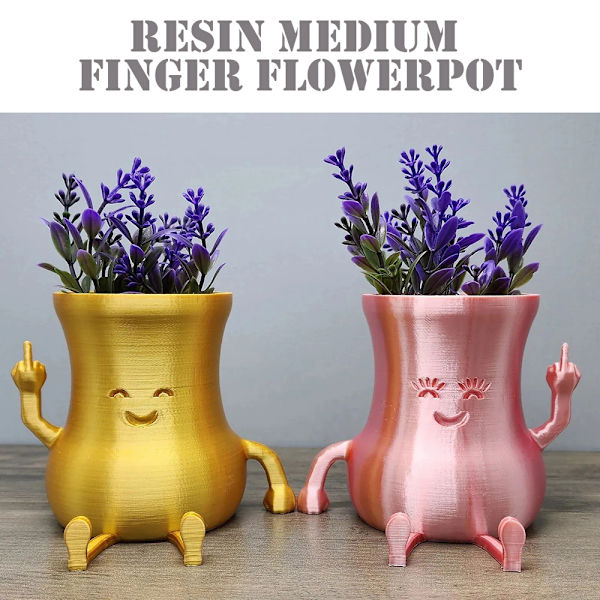 Cheekys langfinger sukkulentplanter Multi-Purpose Plants Stand til balkonhave Grå Grey