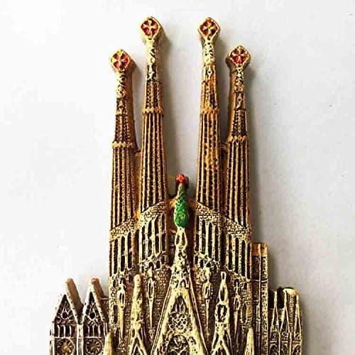 3D Barcelona Spanien souvenir køleskabsmagnet, hjem og køkken indretning