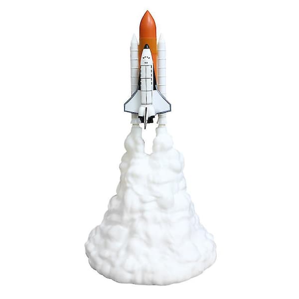 1 stk. 3D-printet raket